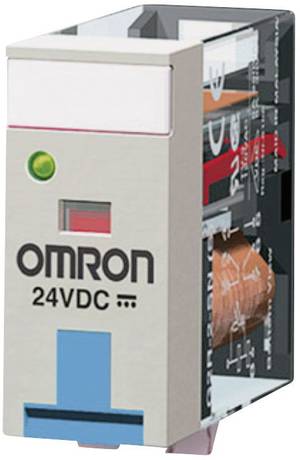 S OMRON 24V Relai mit LED 10A 250V 0978C mit Sockel G2R-1 SN